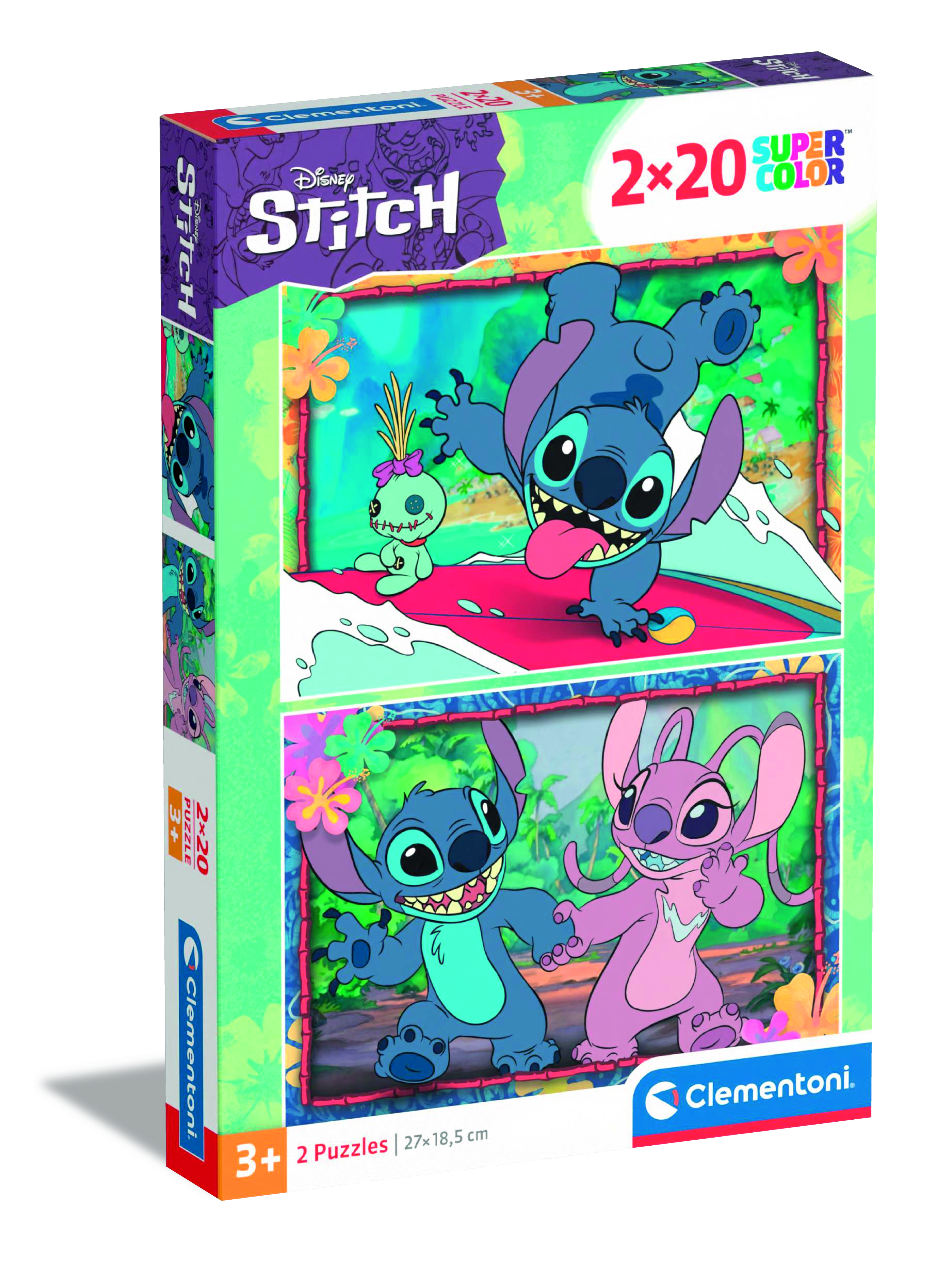 PUZZLE 2X20 DISNEY STITCH 24809