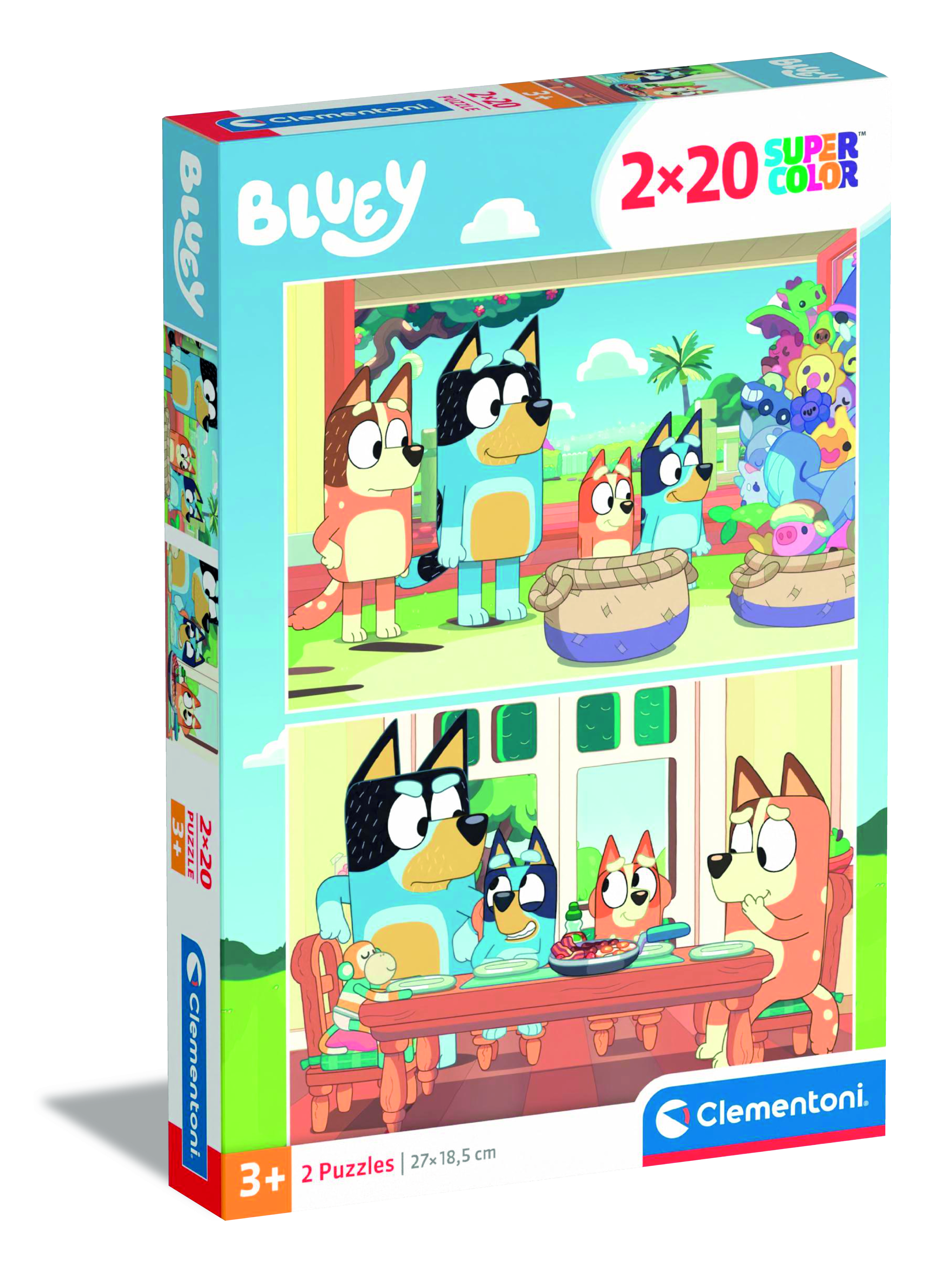 PUZZLE 2X20 DISNEY BLUEY 24807