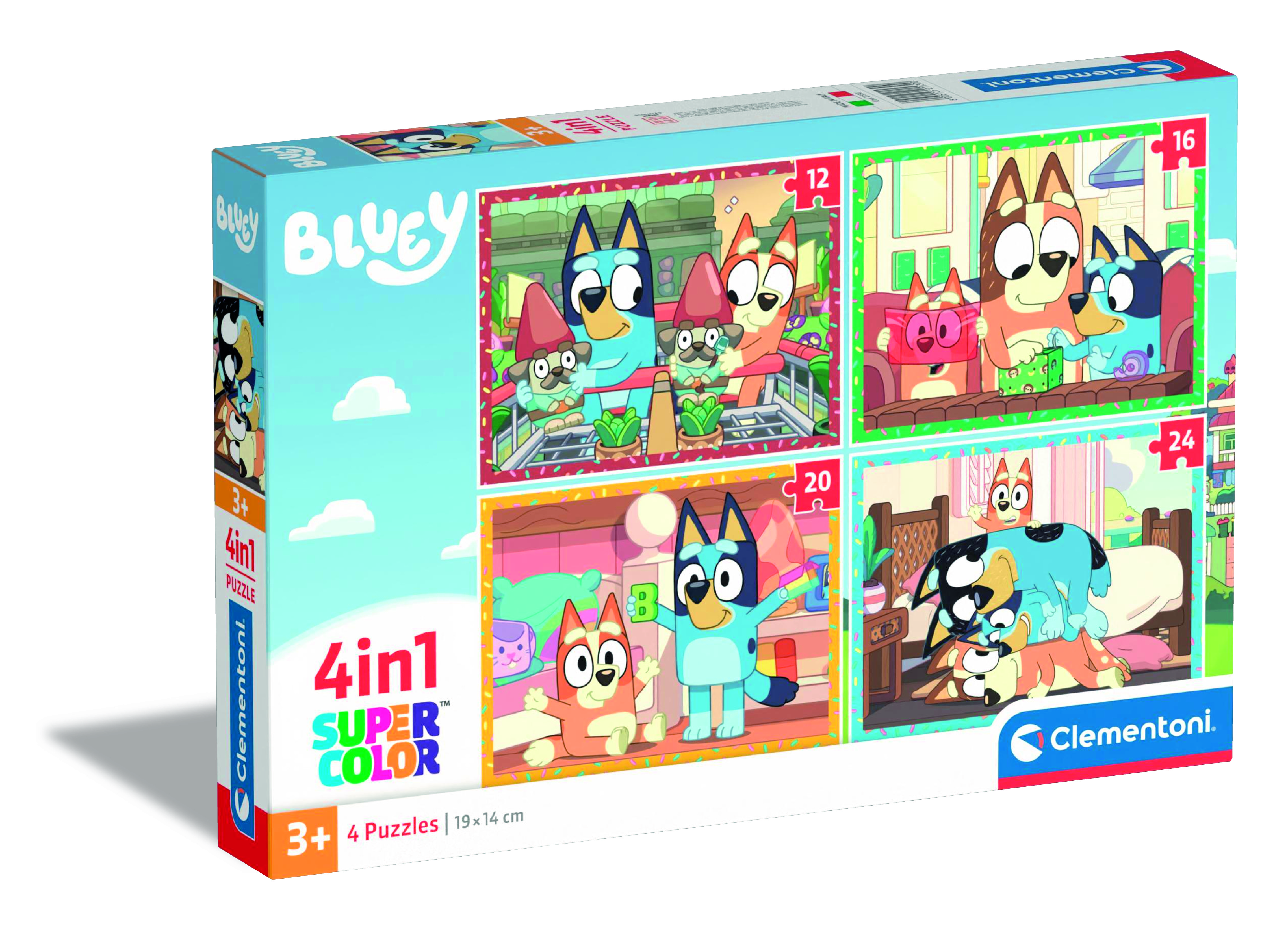 PUZZLE 4IN1 BLUEY 21530