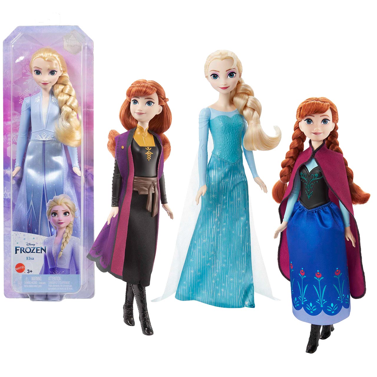 MUÑECA FROZEN ELSA Y ANNA HMJ41 