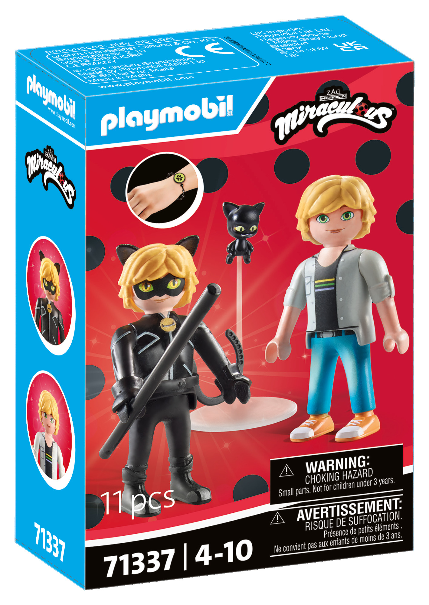 MIRACULOUS ADRIEN Y CAT NOIR 71337