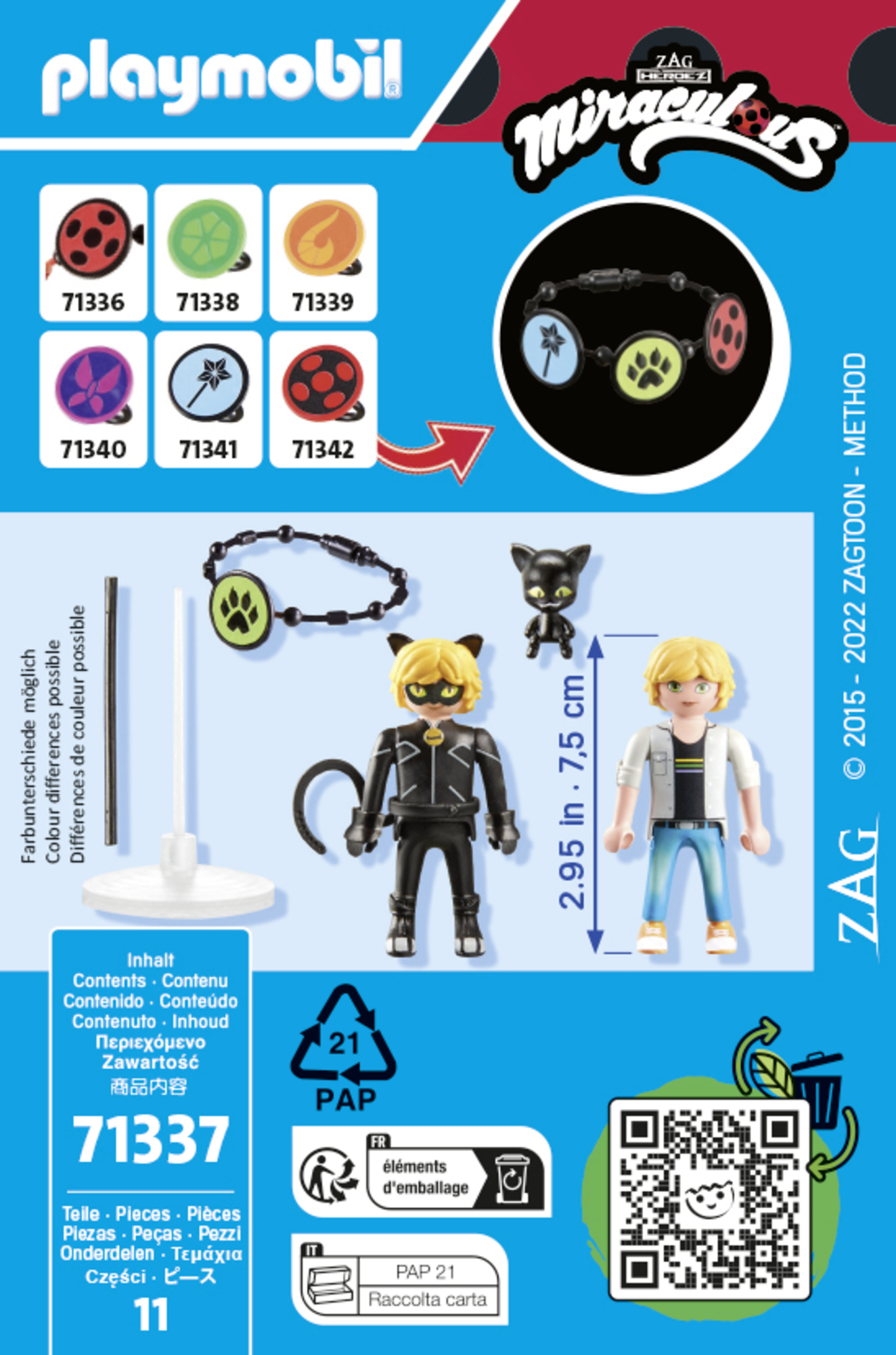 MIRACULOUS ADRIEN Y CAT NOIR 71337