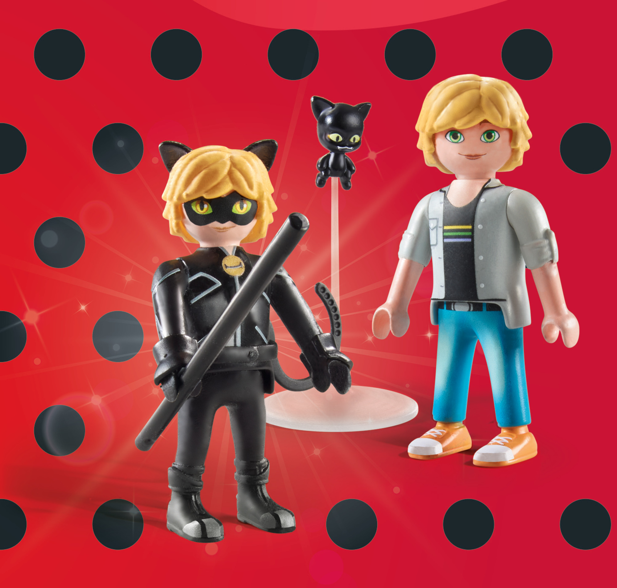 MIRACULOUS ADRIEN Y CAT NOIR 71337