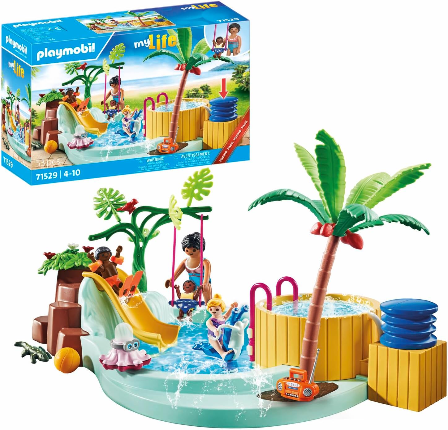 PISCINA INFANTIL CON JACUZZI 71529