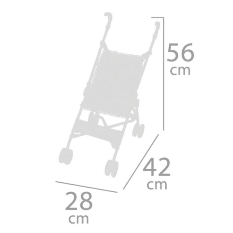 SILLA DE MUÑECA PLEGABLE 90080 - N25924