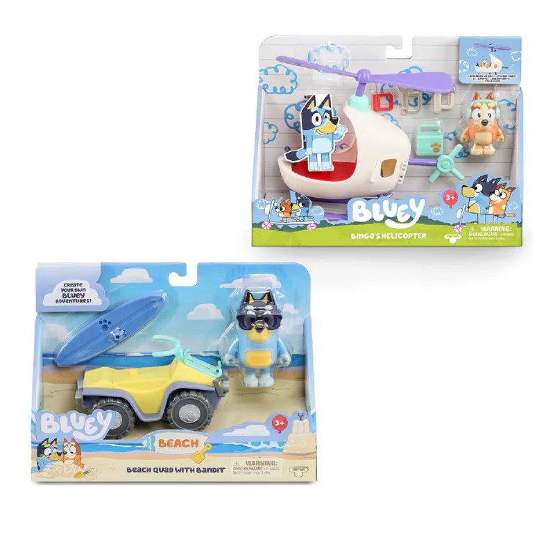 VEHICULOS CON  FIGURA BLUEY BLY62000