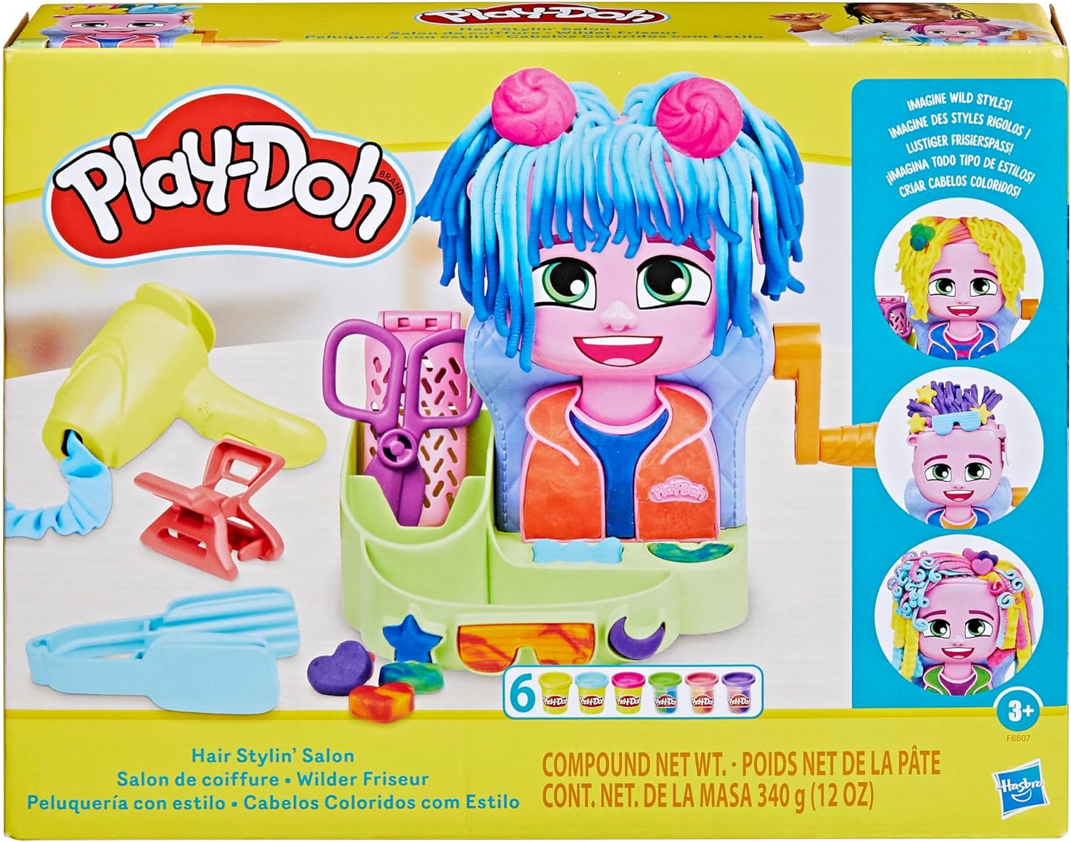 PLAY DOH JUEGO PELUQUERIA CON ESTILO F8807 - N90424