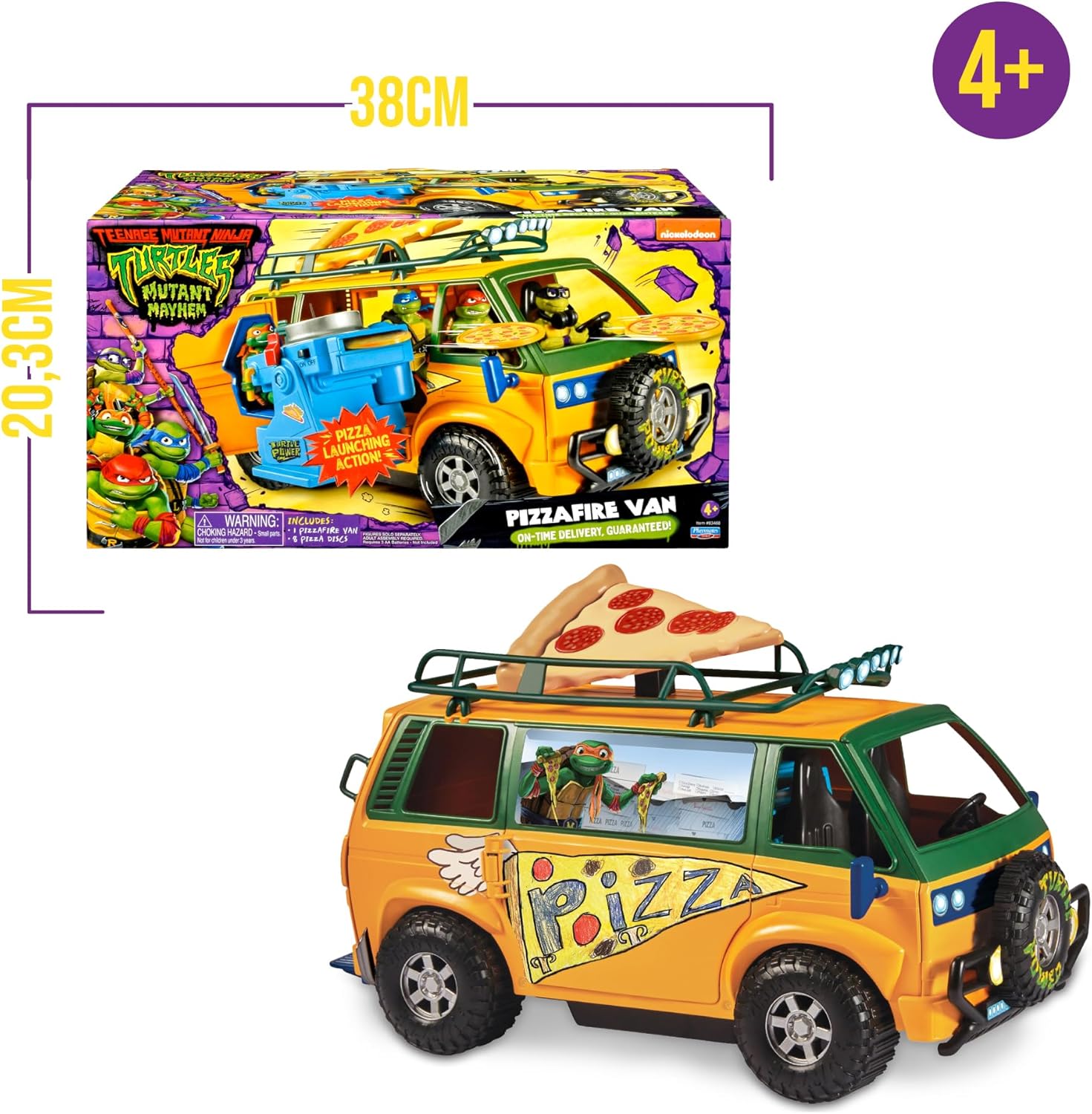 TORTUGAS NINJA PIZZA VAN TU804000 - N71524