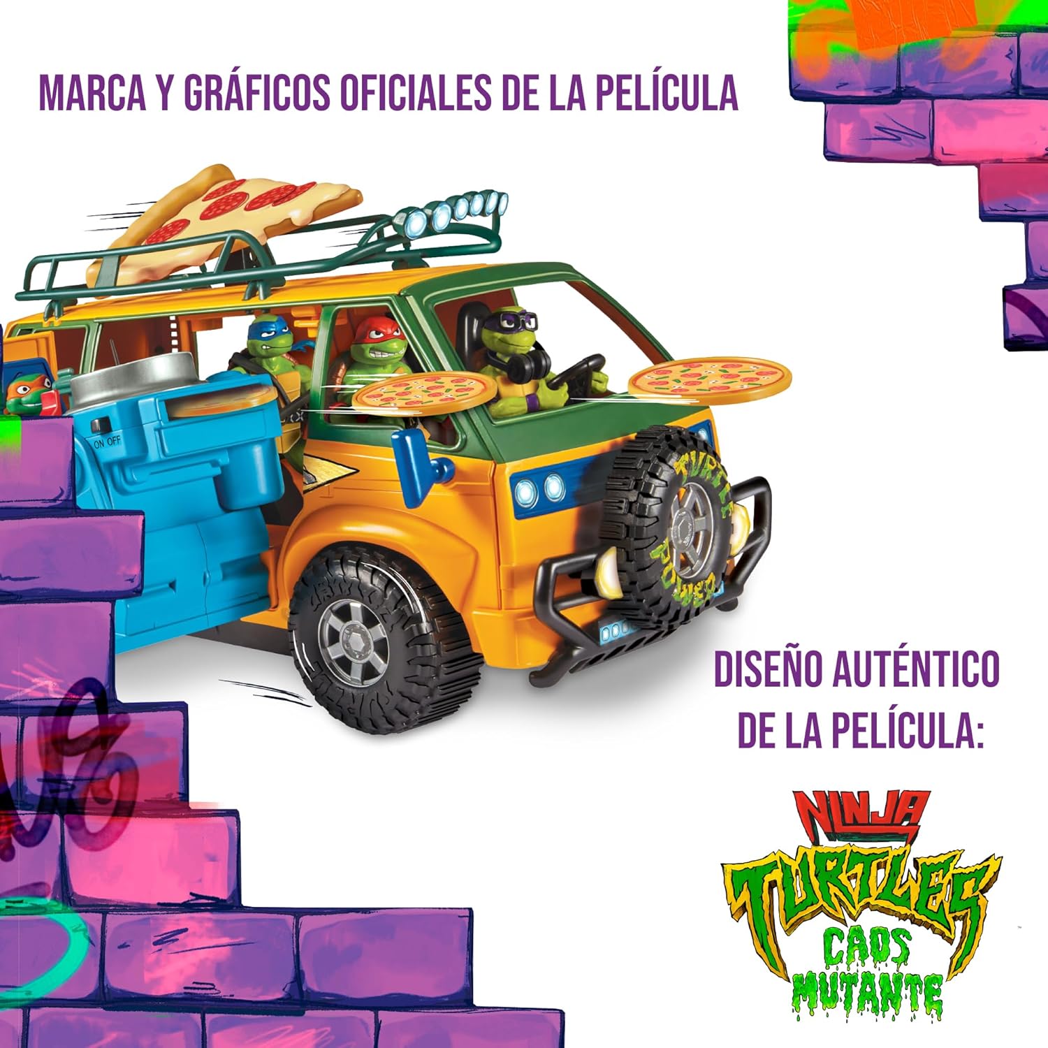 TORTUGAS NINJA PIZZA VAN TU804000 - N71524