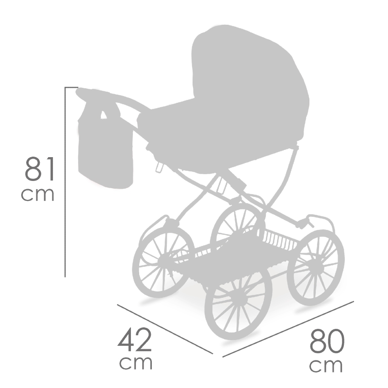 COCHE DE MUÑECA PLEGABLE 80078 - N24624