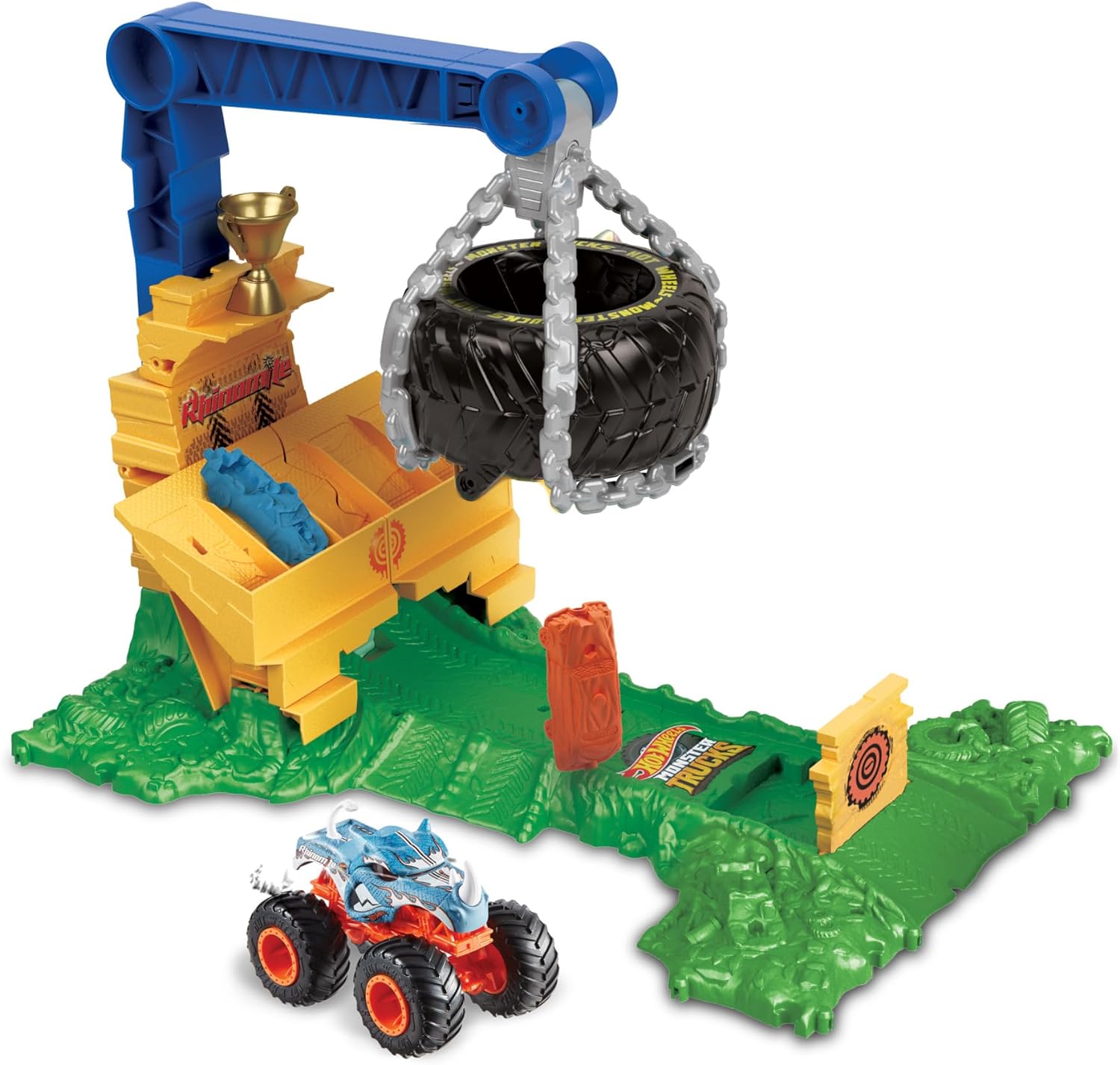 MONSTER TRUCKS ARENA SMASHERS RETO DE RHINOMITE HTP18