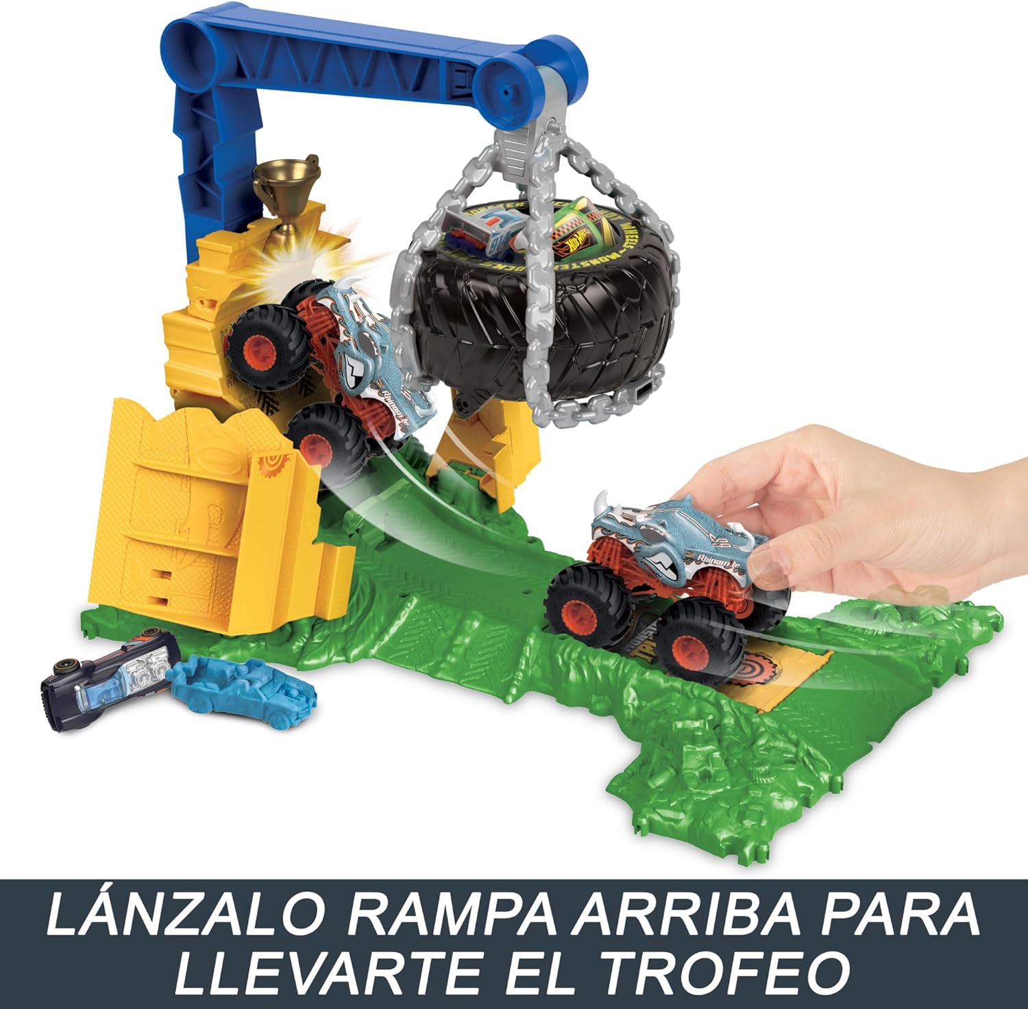 MONSTER TRUCKS ARENA SMASHERS RETO DE RHINOMITE HTP18