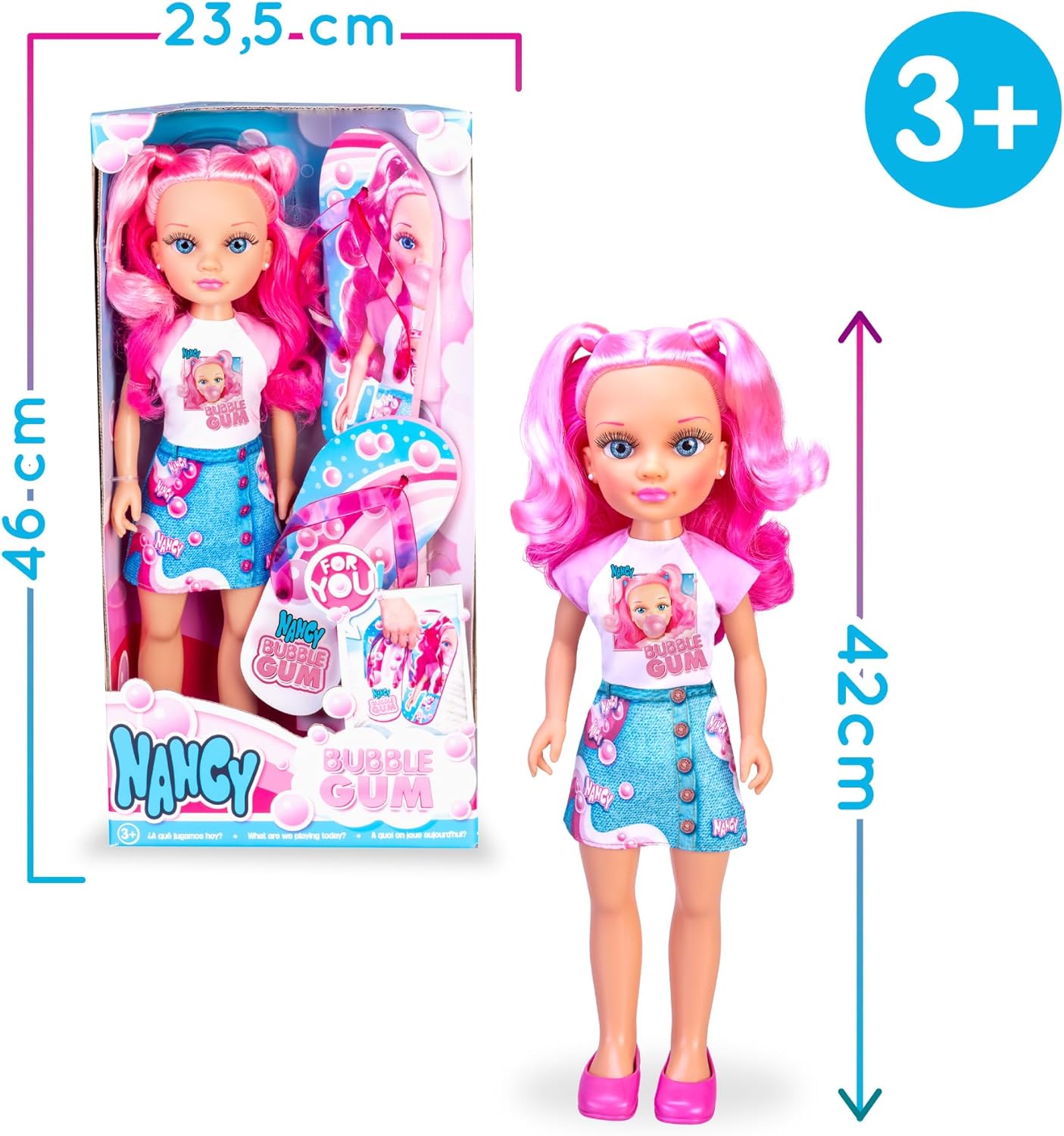 NANCY BUBBLE GUM SUMMER NAC71000