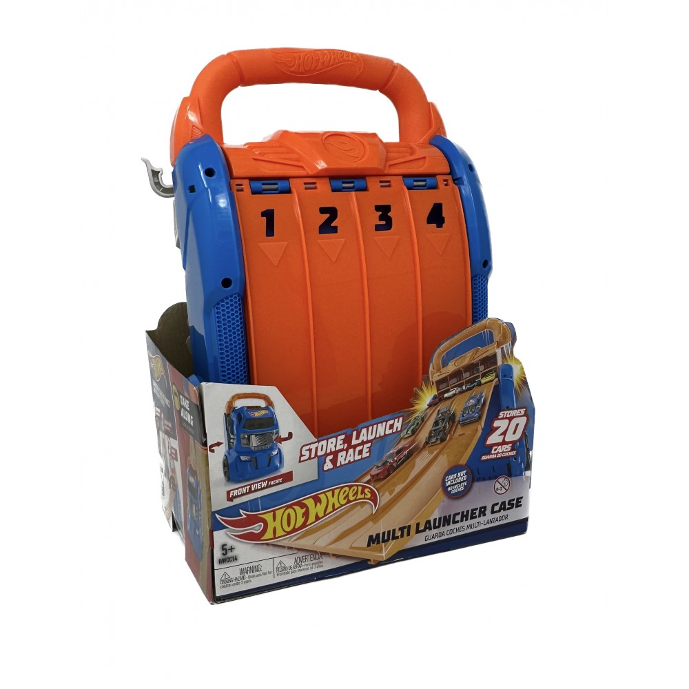 GUARDACOCHES/LANZADOR HOT WHEELS 2 EN 1 04623