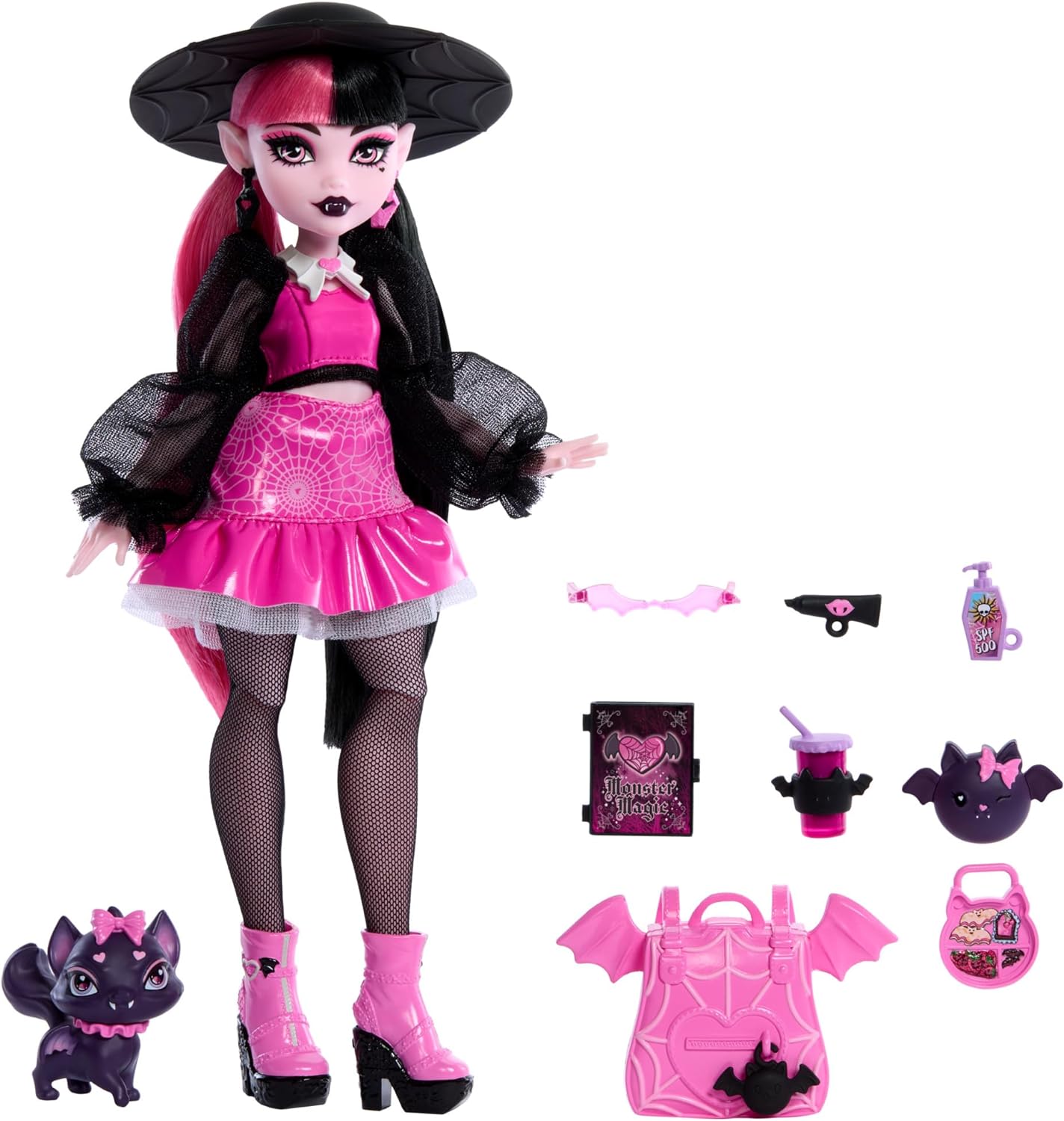 MUÑECA MONSTER HIGH FABULOSA DRACULAURA HRP64 - N94924