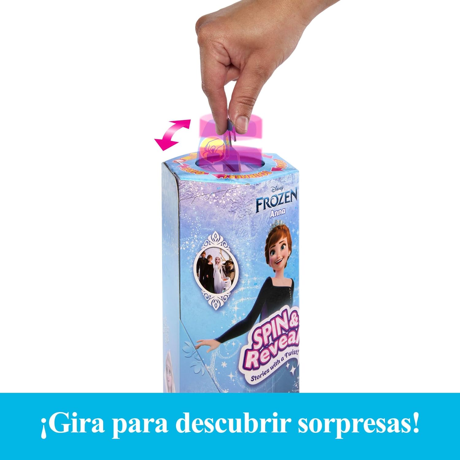 MUÑECA FROZEN ANNA SPIN Y REVEAL HXD27 - N95424