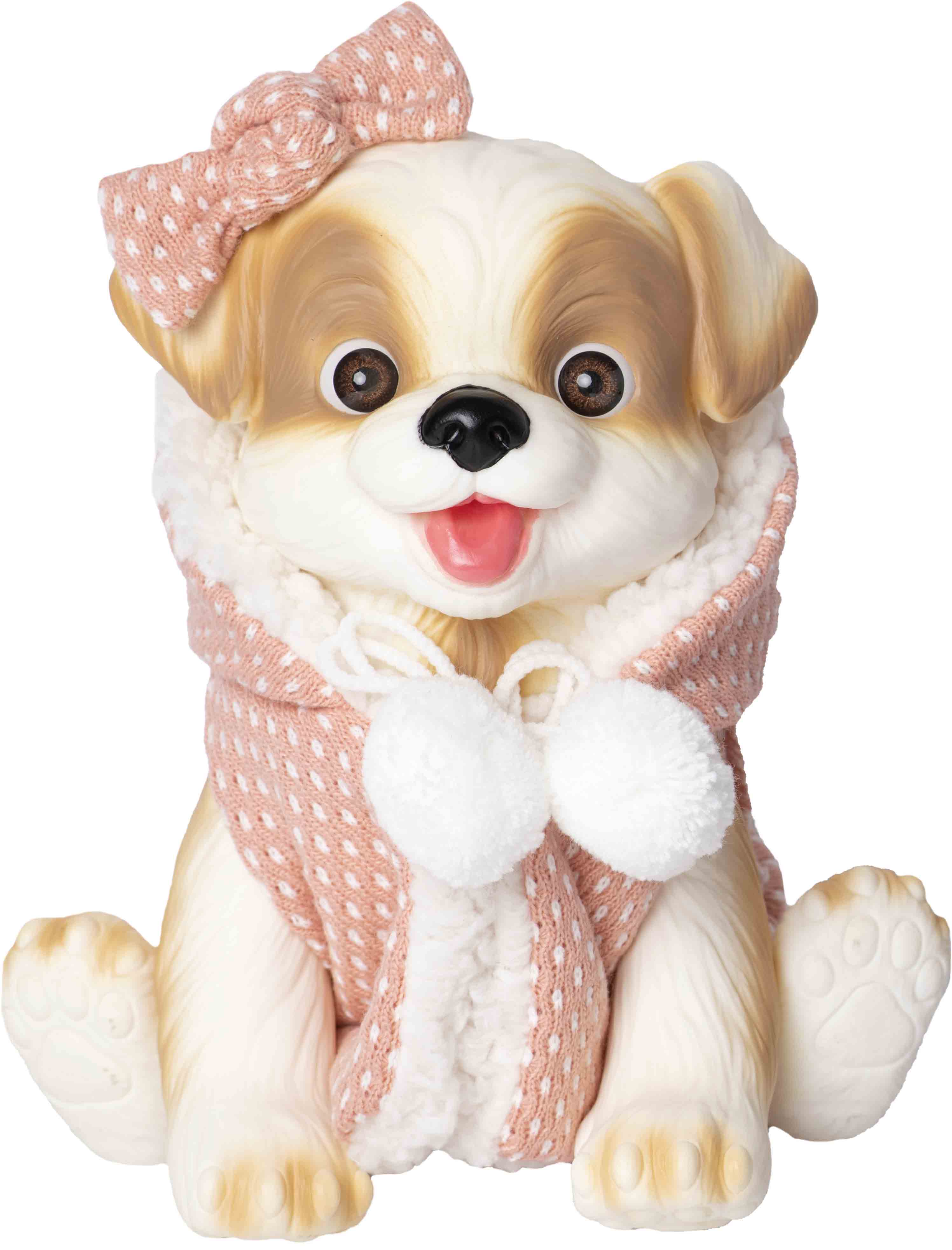 PERRITO BLANCO CHALECO CORAL 2607 - N57124