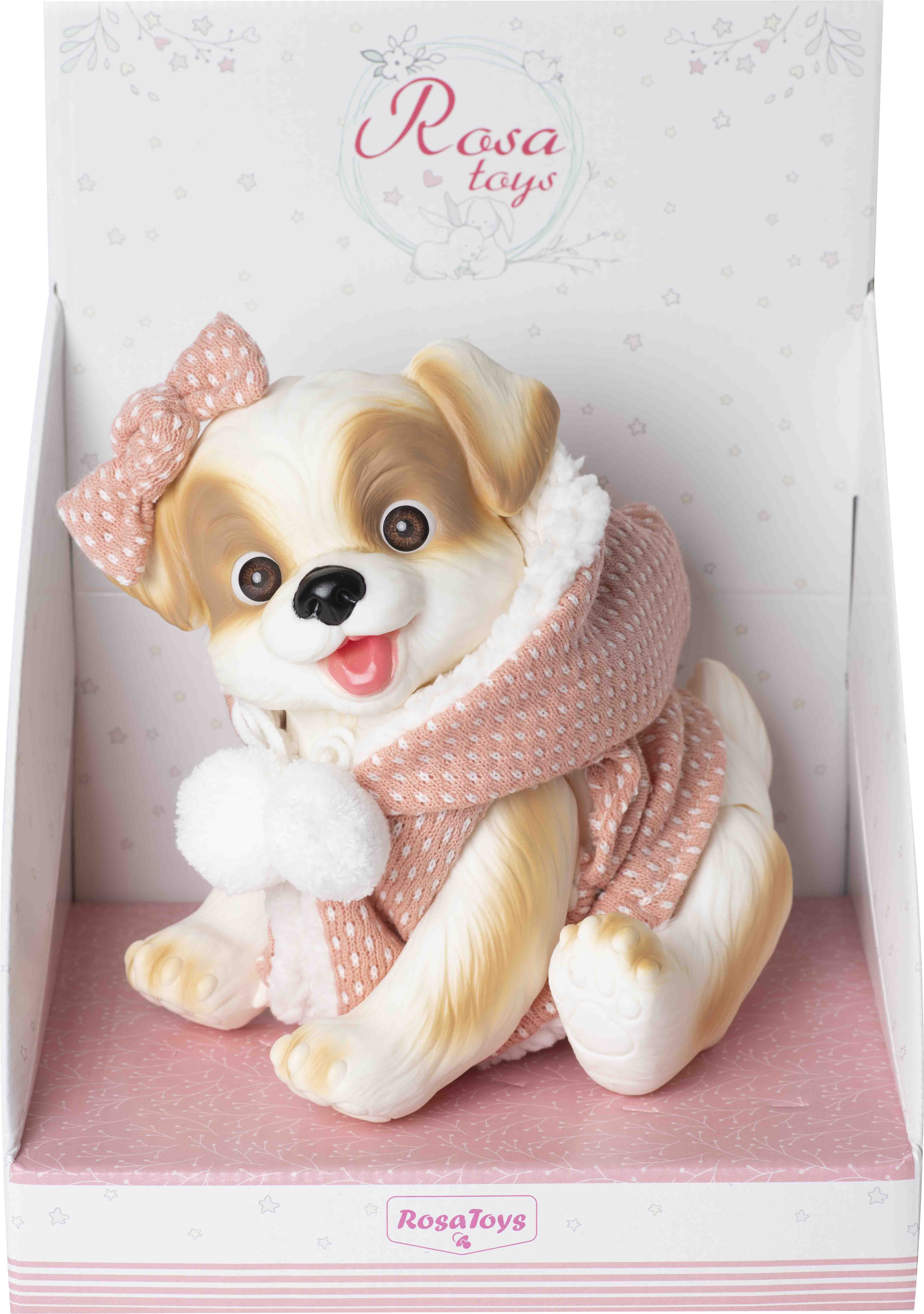 PERRITO BLANCO CHALECO CORAL 2607 - N57124