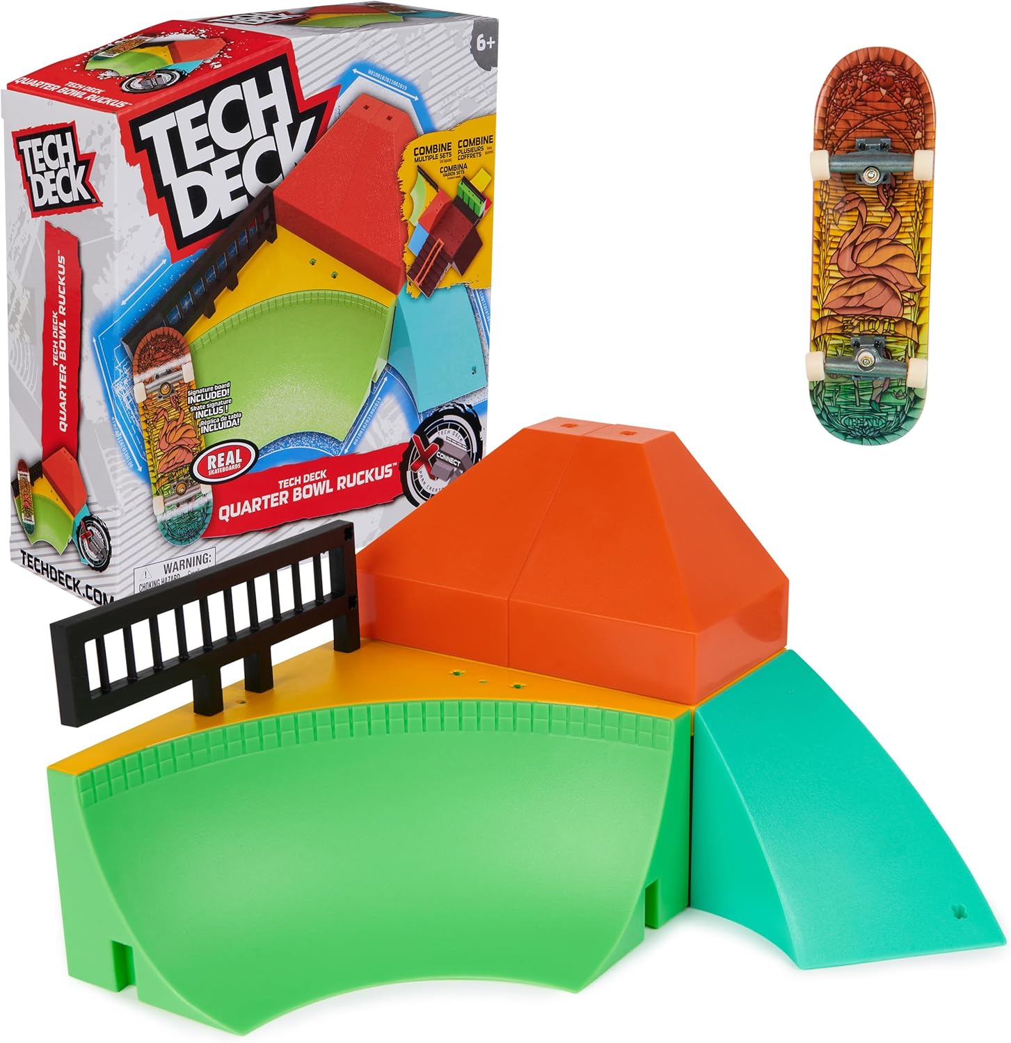 RAMPA ULTRA SALTO DE CADERA TED TECH DECK X-CONNECT 6070358 - N78124