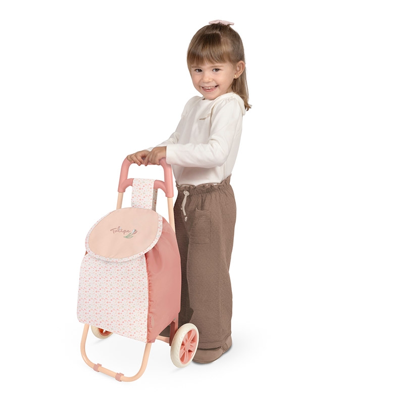 CARRITO COMPRA ROSA 52074