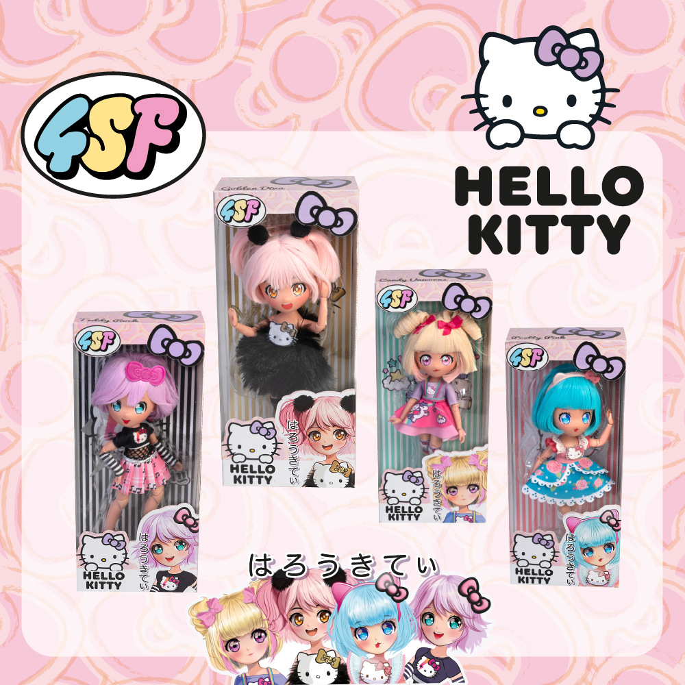 MUÑECA MANGA HELLO KITTY SURTIDA HKTF0000