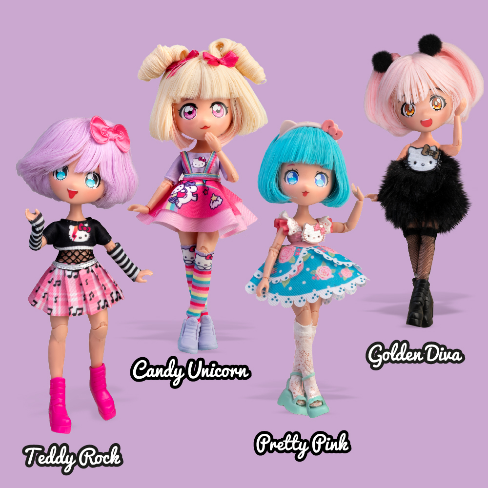 MUÑECA MANGA HELLO KITTY SURTIDA HKTF0000