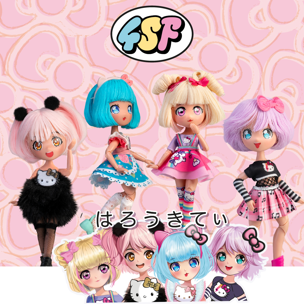 MUÑECA MANGA HELLO KITTY SURTIDA HKTF0000