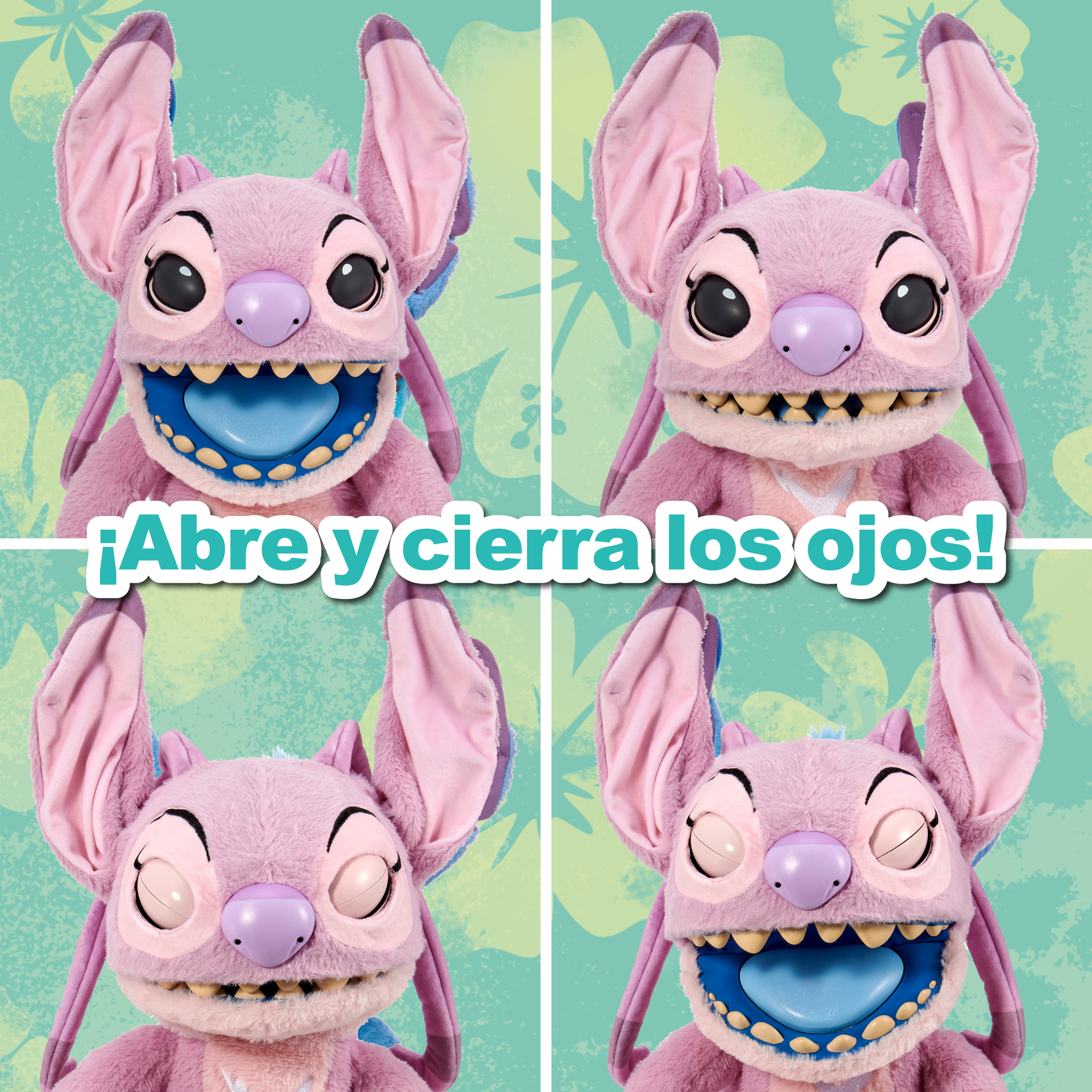 PELUCHE ELECTRONICO ANGEL STITCH DISNEY 45CM RE002000
