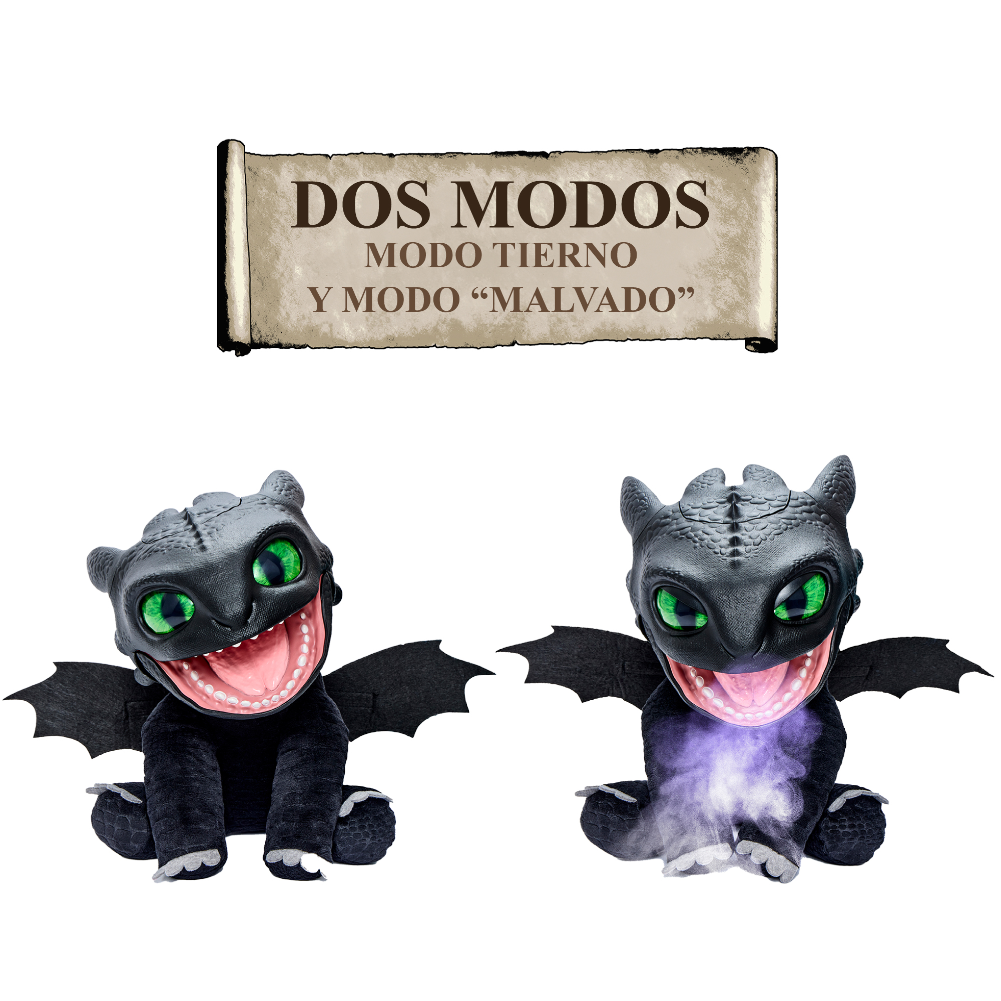 PELUCHE ANIMATRONICO TOOTHLESS COMO ENTRENAR A TU DRAGON RE000000
