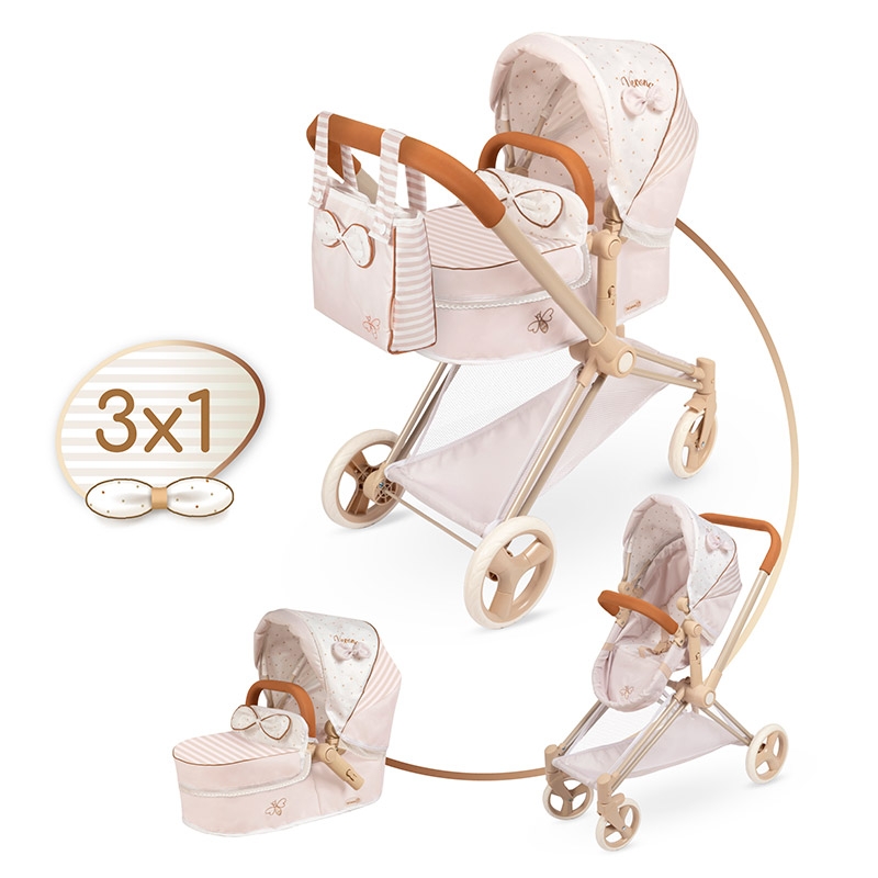 COCHE MUÑECA 3X1 PLEGABLE 81778