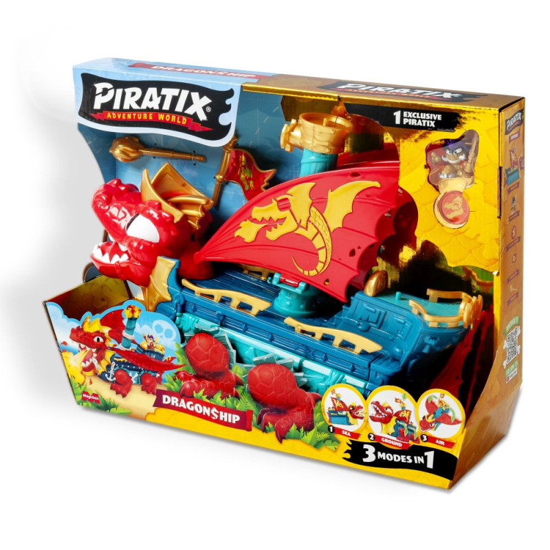 PIRATIX S DRAGON SHIP 1X2 PPXSP112IN30