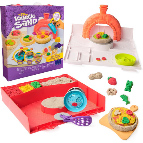 KINETIC SAND SQUISH PIZZA 6072551