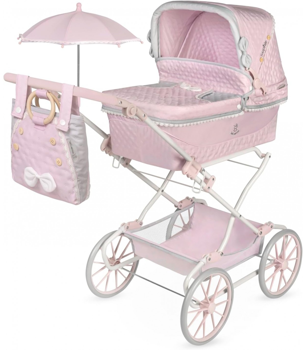 COCHE REBORN PLEG. C/SOMBRILLA 82075