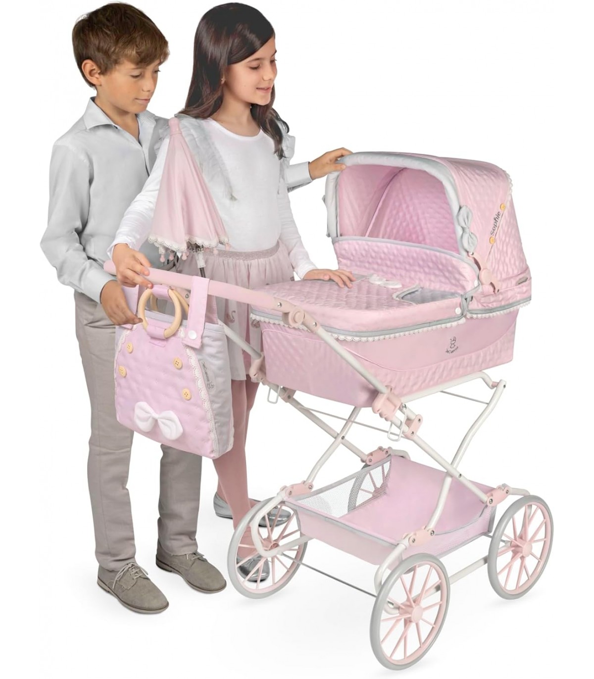 COCHE REBORN PLEG. C/SOMBRILLA 82075