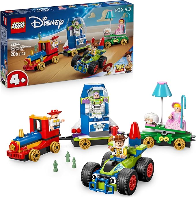 TREN CELEBRACIONES TOY STORY Y COCHE RADIO CONTROL 43264