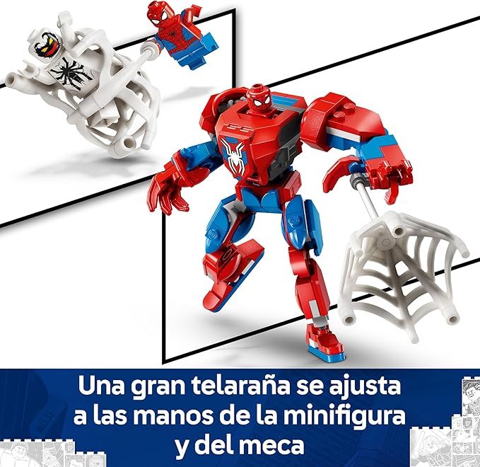 ARMADURA ROBOTICA SPIDER-MAN VS ANTI-VENOM 76308
