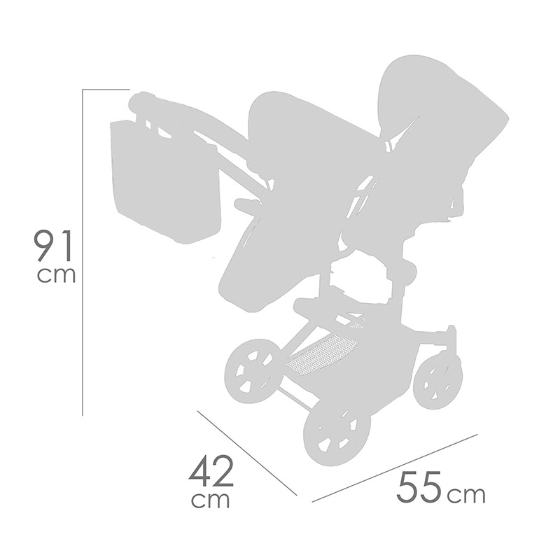 SILLA GEMELAR PLEGABLE 90868