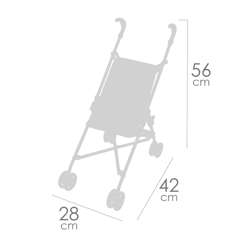 SILLA MUÑECA PLEGABLE 90070