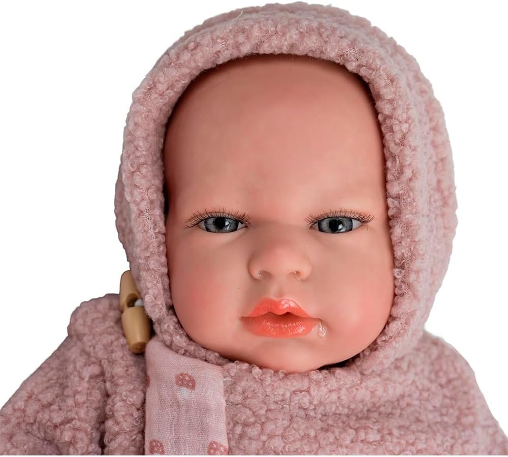 REBORN ARIAS 40 CM LUNA ROSA C/MANTA 98214