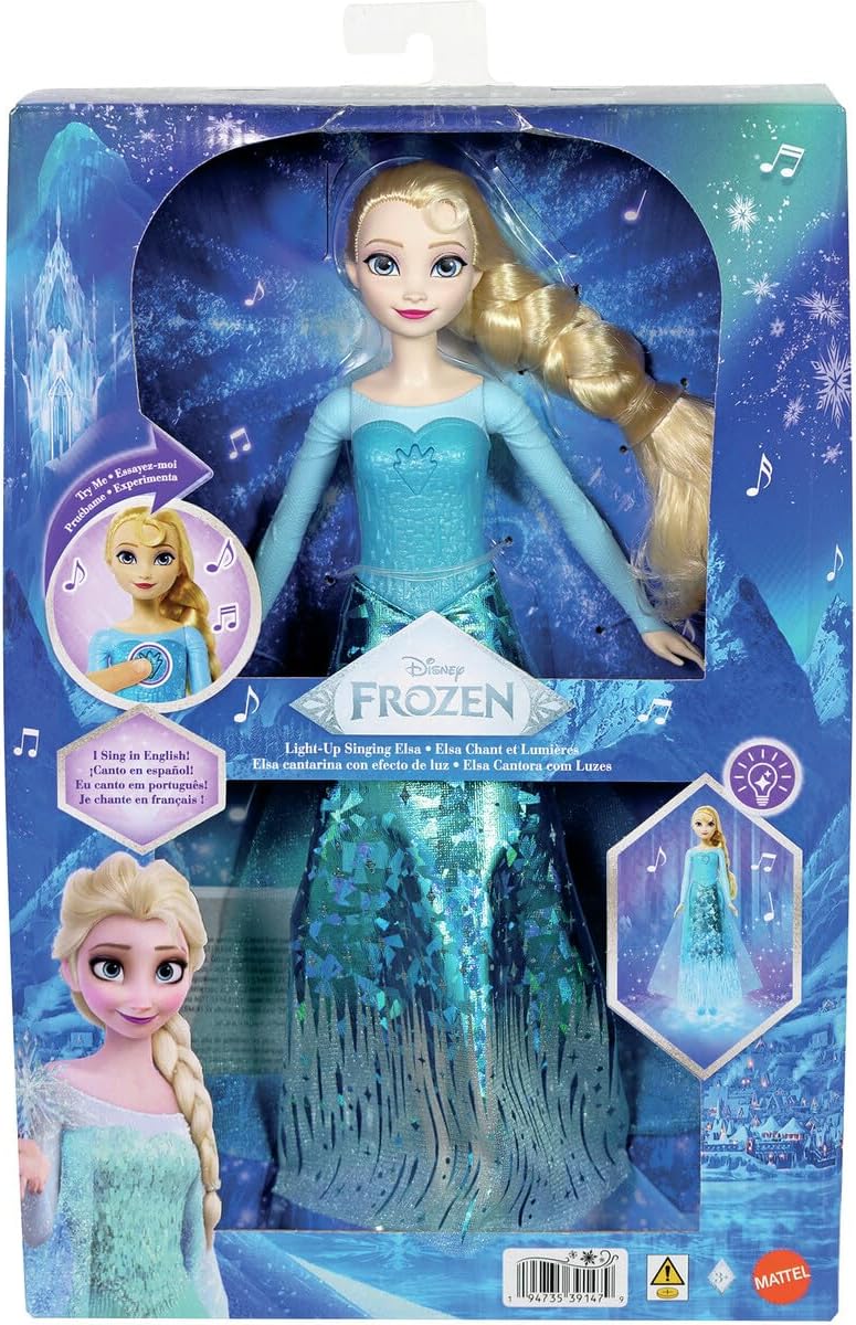 MUÑECA ELSA CANTA CON LUZ JNB96 