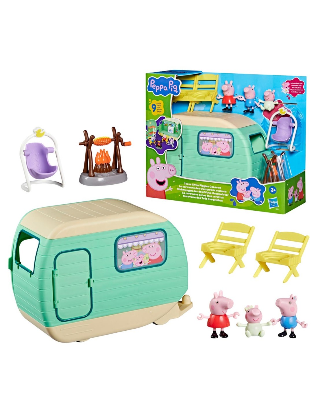 PEPPE PIG CARAVANA DE VACACIONES FAMILIAR G2201