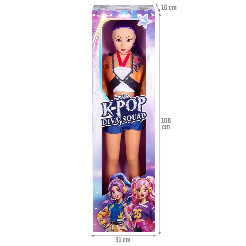KPOP DIVA SQUAD MUÑECA RUMI 105CM 60608
