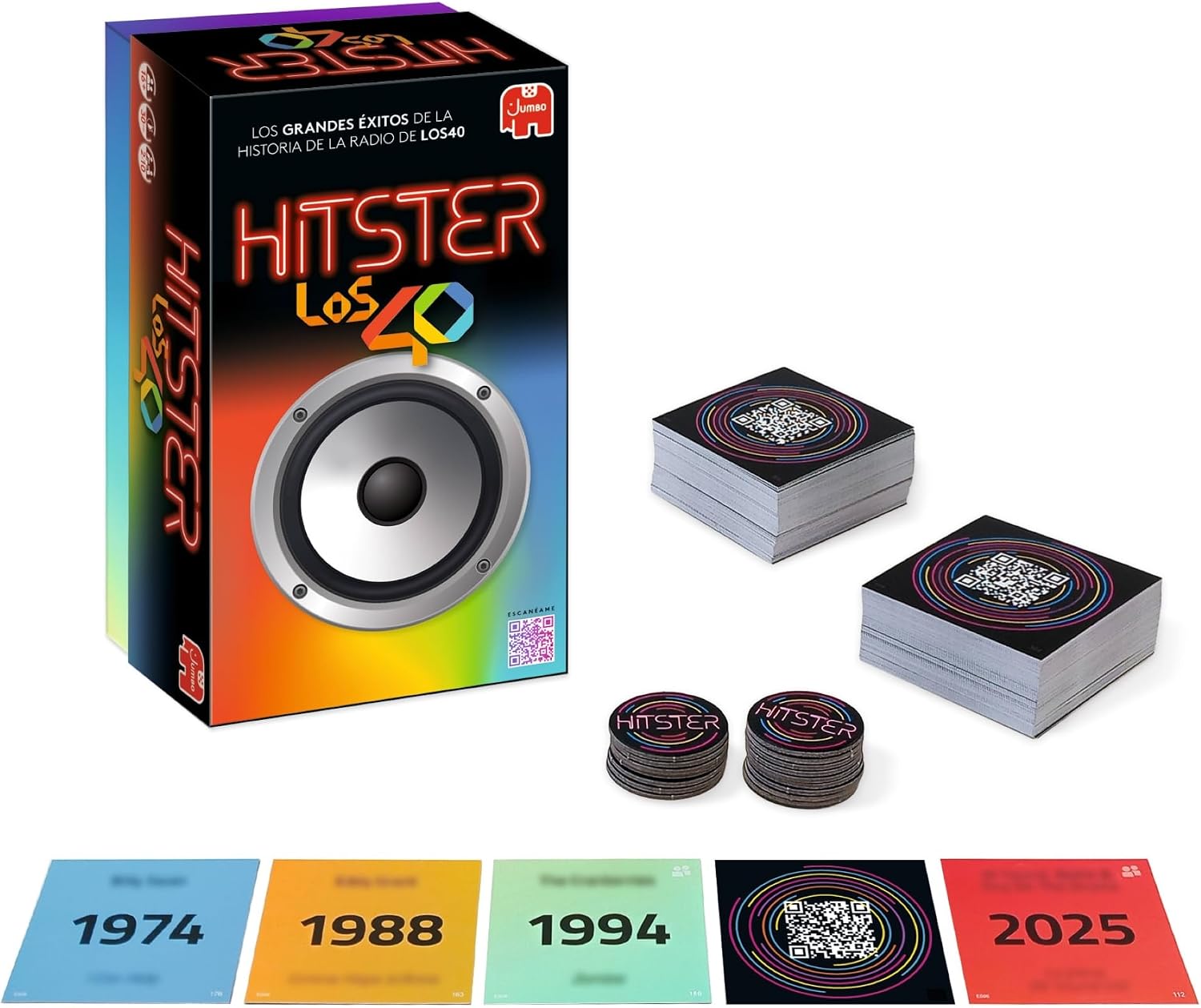 HITSTER LOS 40 JUEGO DE MESA 1110100994