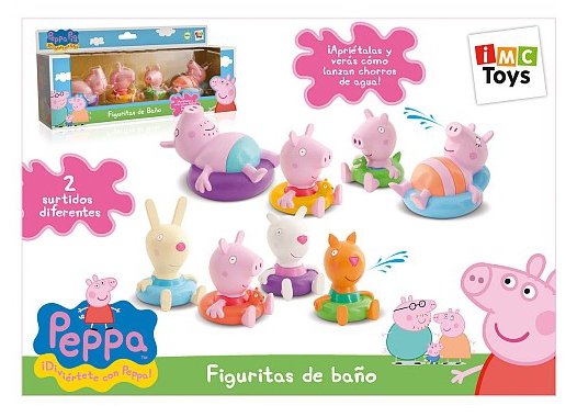 FIGURITAS BAÑO PEPPA PIG 360037 - N58120