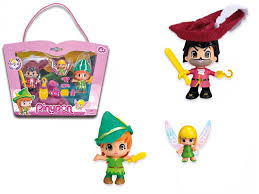 PINYPON PETER PAN,GARFIO Y CAMPANILLA 12738