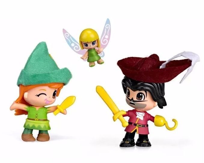 PINYPON PETER PAN,GARFIO Y CAMPANILLA 12738