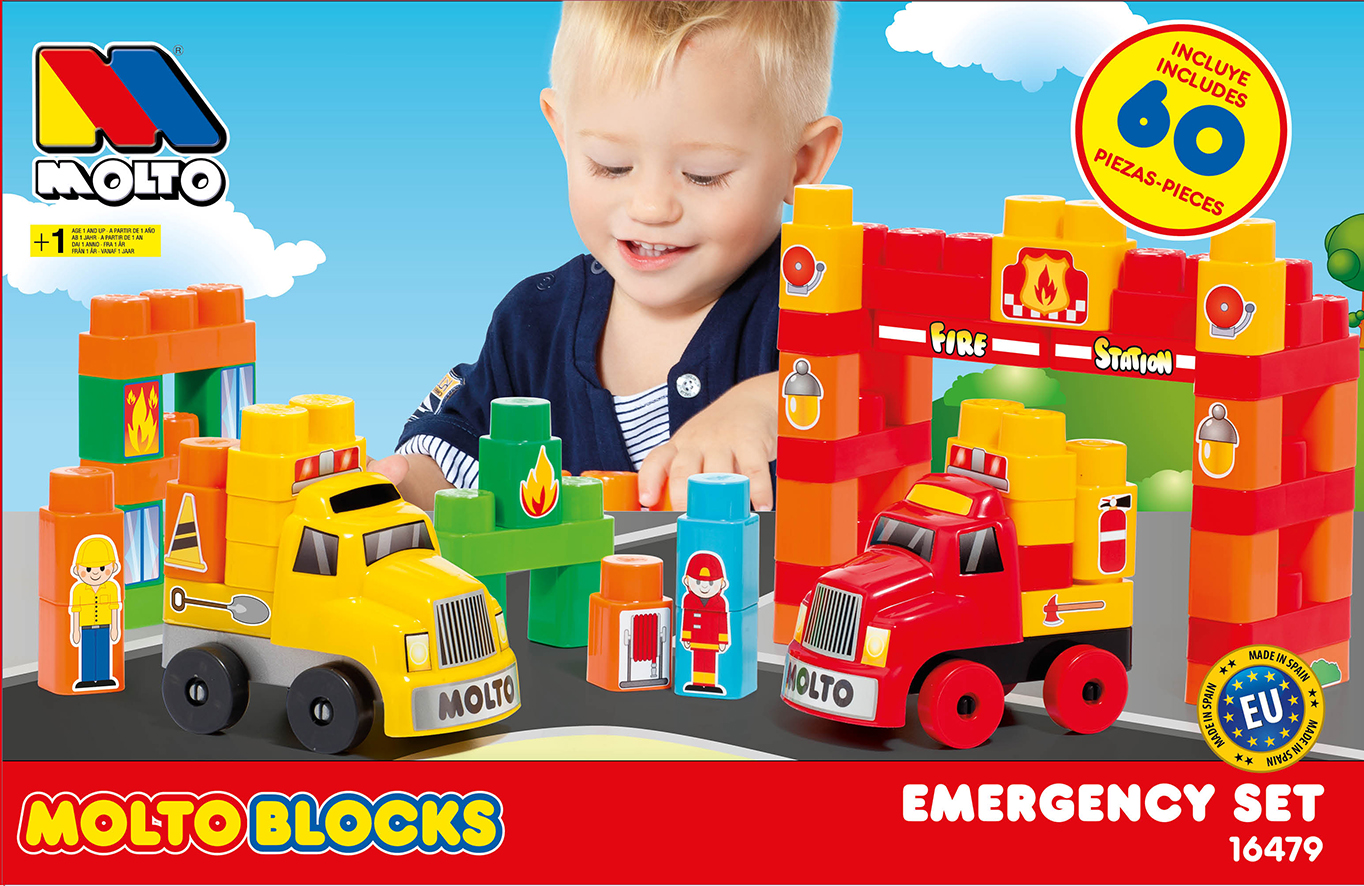 MOLTO BLOCKS TRUCK CONSTRUCCION 16479 - N4822