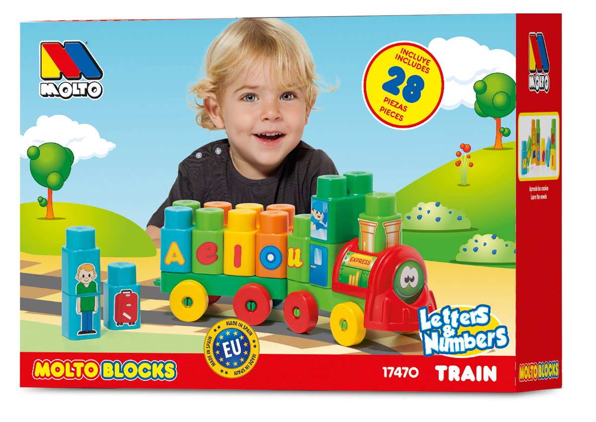 TREN BLOQUES 28 PZAS. 17470  V27723