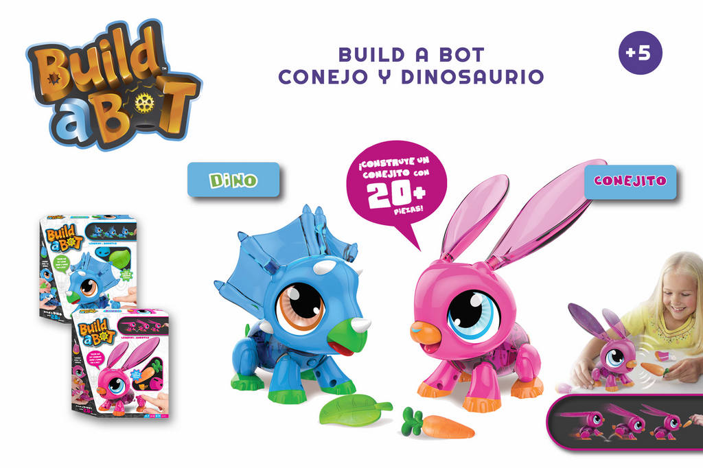 BUILD A BOT BUNNY & DINO 13960 - N32918