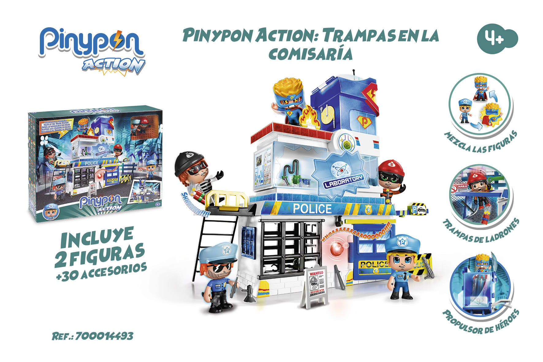 PINYPON ACTION TRAMPAS EN LA COMISARIA 14493 - N39620